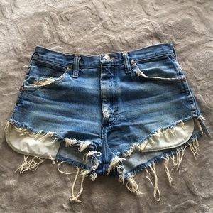 Wrangler cut off shorts
